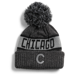 Chicago Black and Grey Winter Hat sold by I Love Chicago