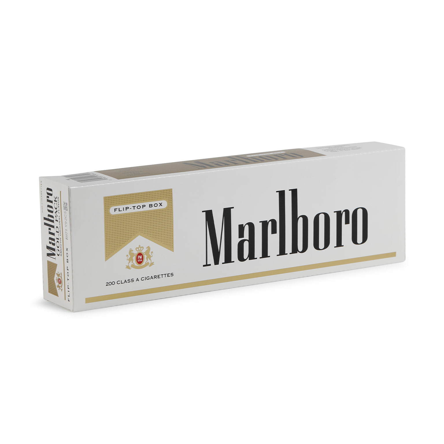 Marlboro Gold Pack Box Carton, Marlboro, Gold Pack Box Carton, Cigarettes,  Tobacco