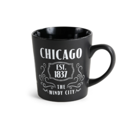 Black Chicago 1837 Mug sold by I Love Chicago