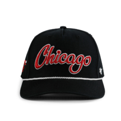Chicago Bulls Black and Red Cap sold by I Love Chicago